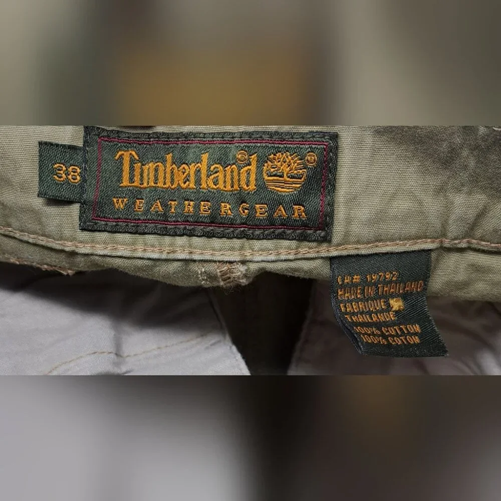 Timberland Weather Gear Vintage Y2K Hiking Shorts Brown Cargo 38W 8